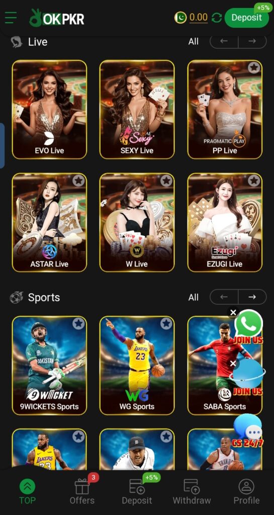 OkPkr game