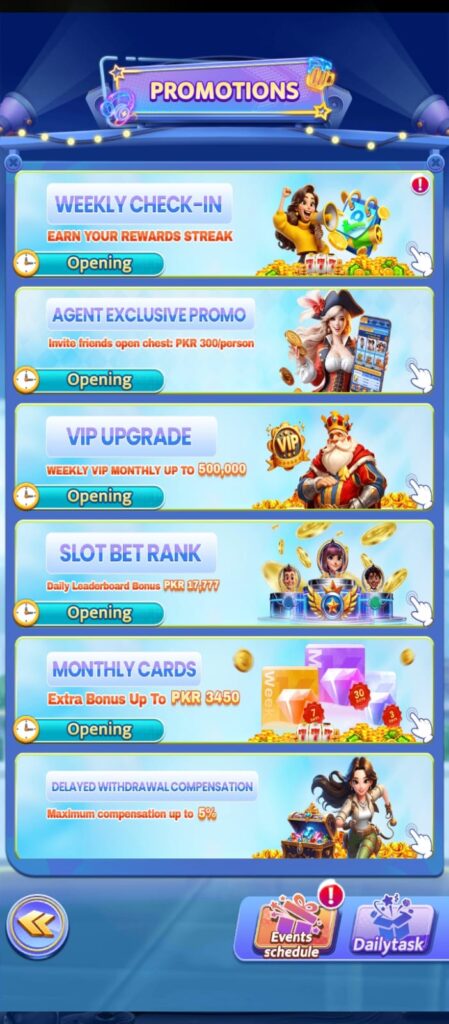 Svipclub game